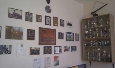 Wand im Schulungsraum